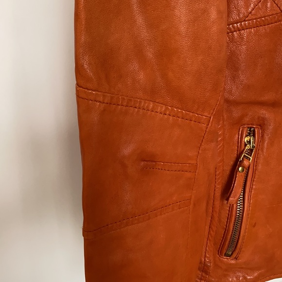 Massimo Dutti Leather Jacket - Picture 4 of 16